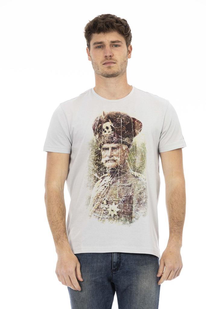 Trussardi Action Trussardi Action Gray Cotton T-Shirt