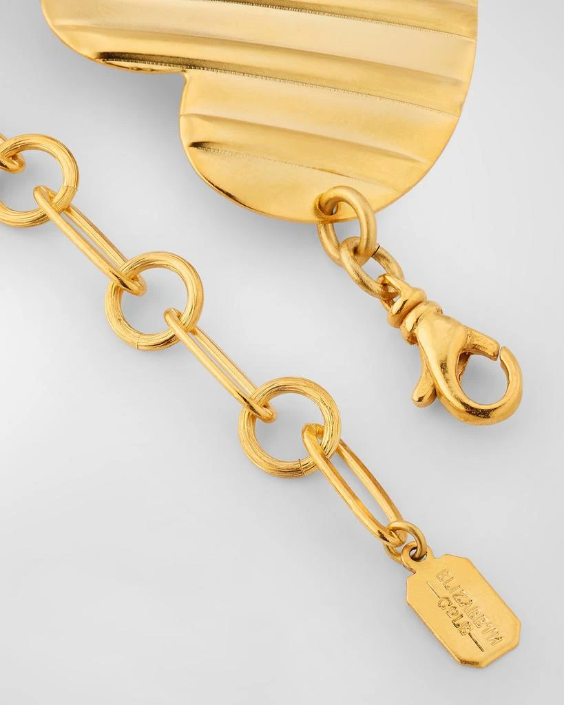 Elizabeth Cole Illiana Heart Necklace 4