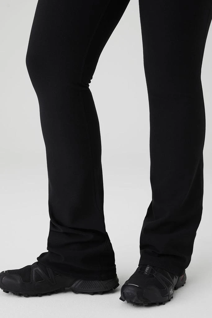 Alo Alosoft Foldover Bootcut Legging - Black 9