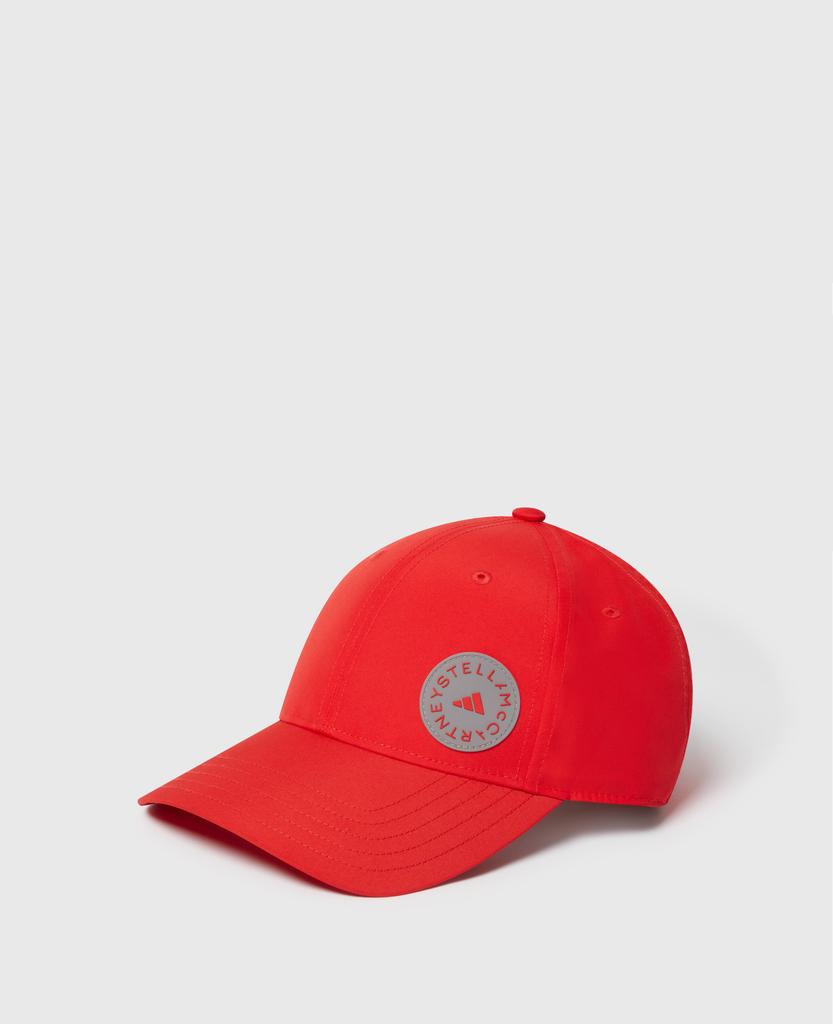 Stella McCartney Stella McCartney - Logo Baseball Cap, Woman, Active Red