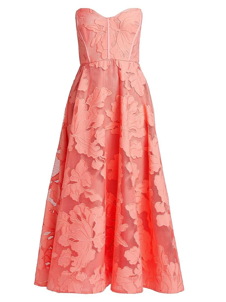 knee length dresses for ladies Desi Halterneck Maxi Dress main image 1