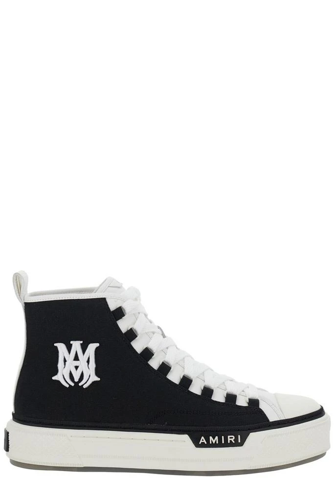 AMIRI Amiri Court Round Toe Lace-Up Sneakers 1