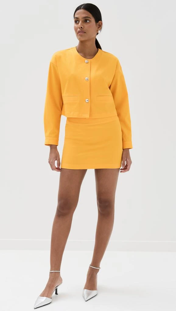 Sablyn Emmanuela Twill Mini Skirt 4