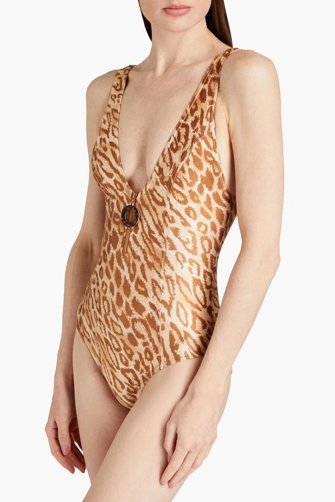 Zimmermann Tropicana leopard-print swimsuit 2