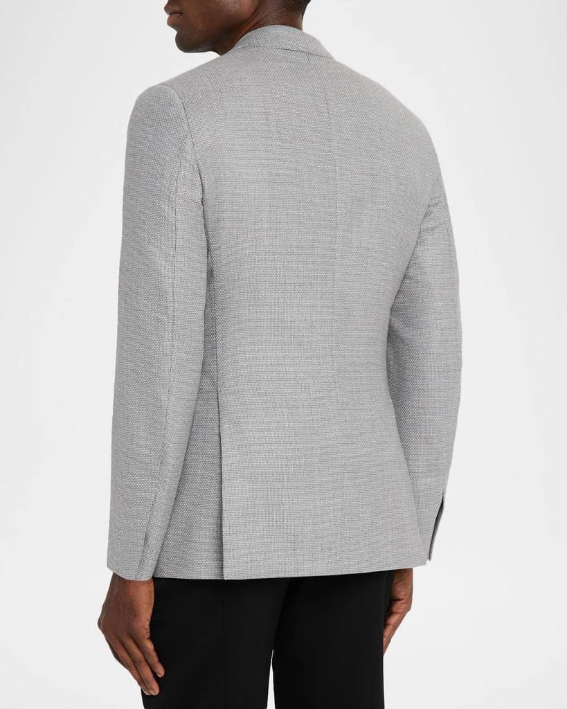 Brioni Men's Wool Hopsack Single-Breasted Blazer 3