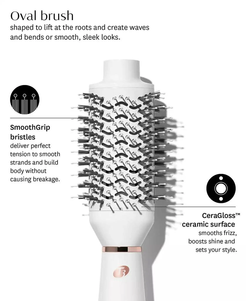 T3 Airebrush One-Step Smoothing and Volumizing Hair Dryer Brush 3