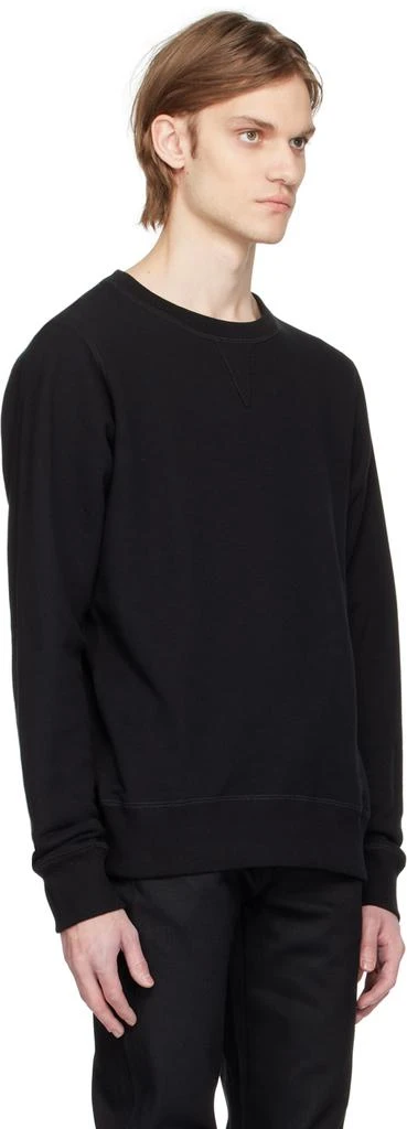 Naked & Famous Denim Black Heavyweight Sweatshirt 2