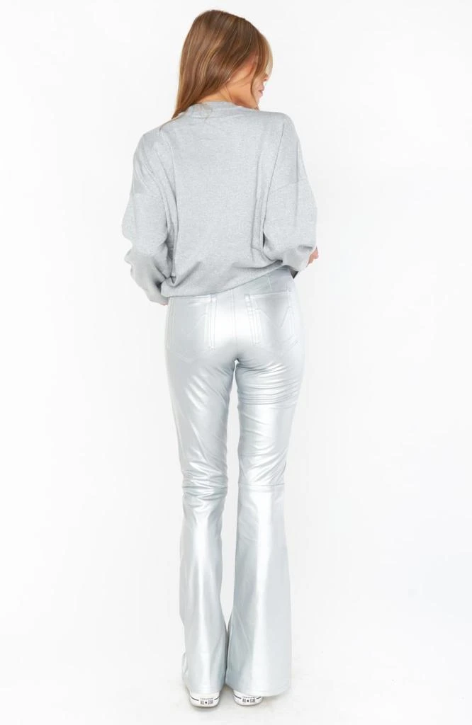 Show Me Your Mumu Nashville Pull On Flare Pant In Silver 3