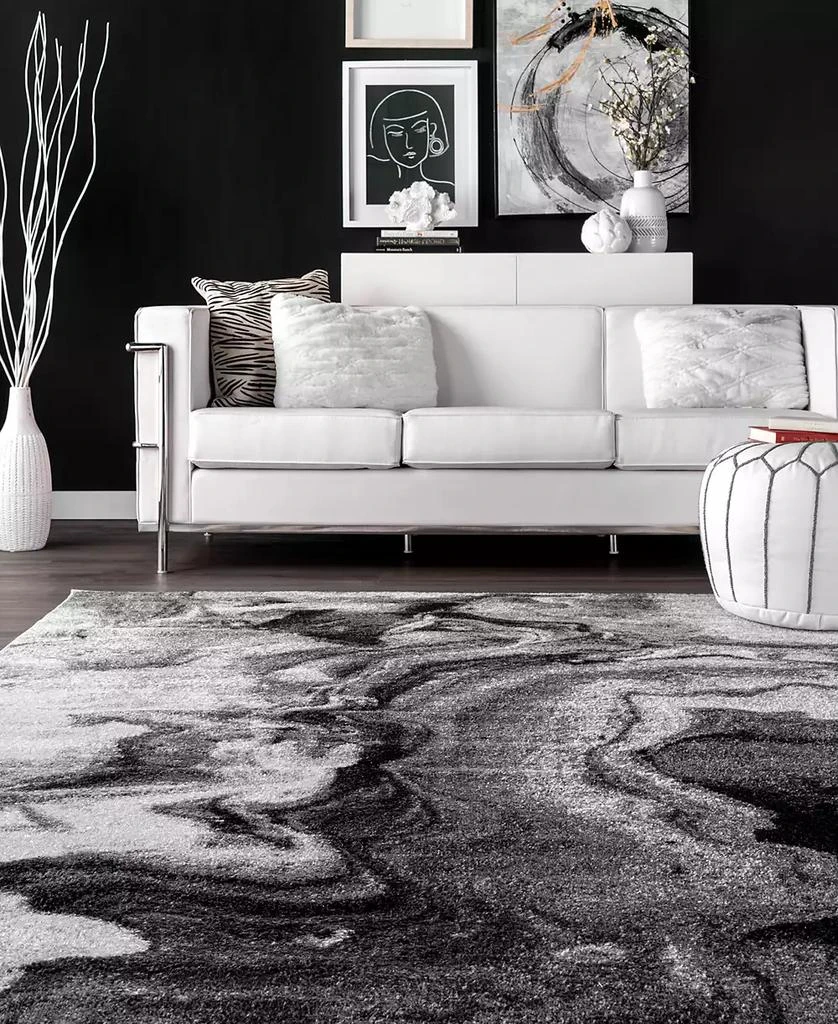 nuLOOM Smoky BDSM11A 4' x 6' Area Rug 3