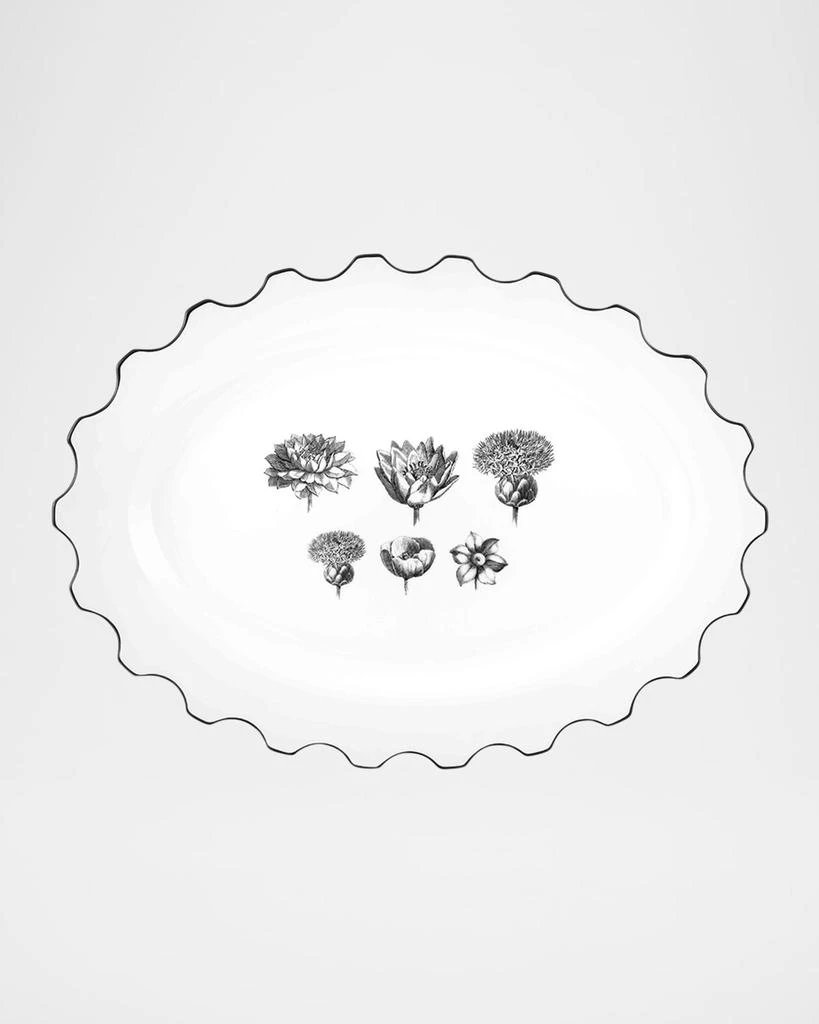 Christian Lacroix Herbariae Large Oval Platter 1