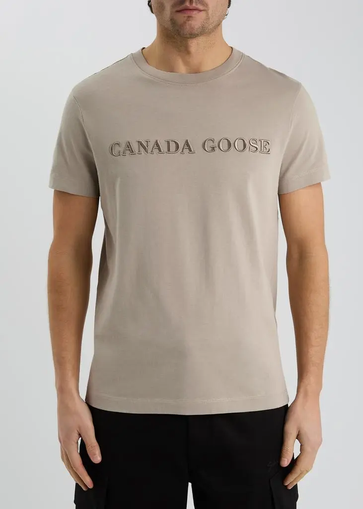 Canada Goose Emersen logo-embroidered cotton T-shirt 2