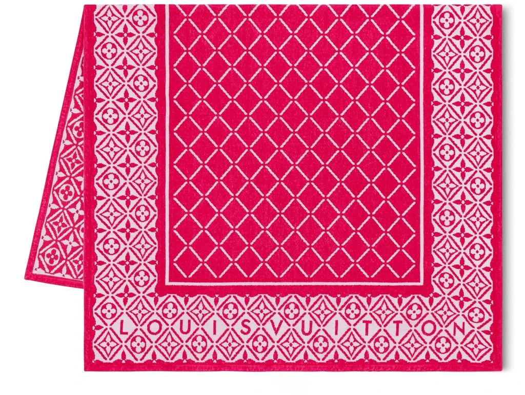Louis Vuitton Monogram Flower Tile Beach Towel 2