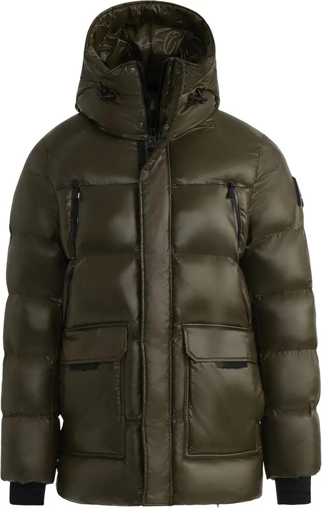 Alpenhaus Oakmount 3 Quarters Relaxed Fit Puffer Parka - Men's