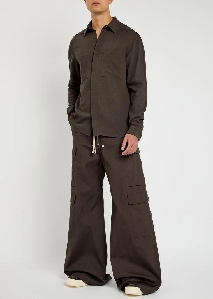 Rick Owens Work wool shirt 4
