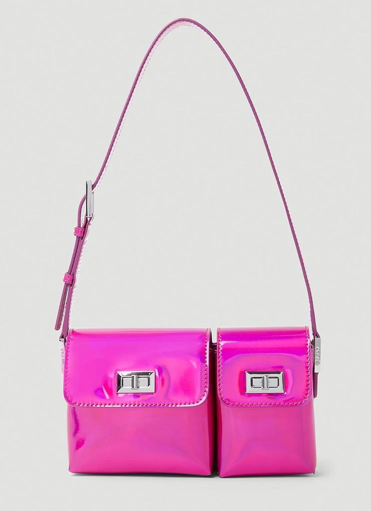 By Far By Far Baby Billy Iridescent Shoulder Bag 1