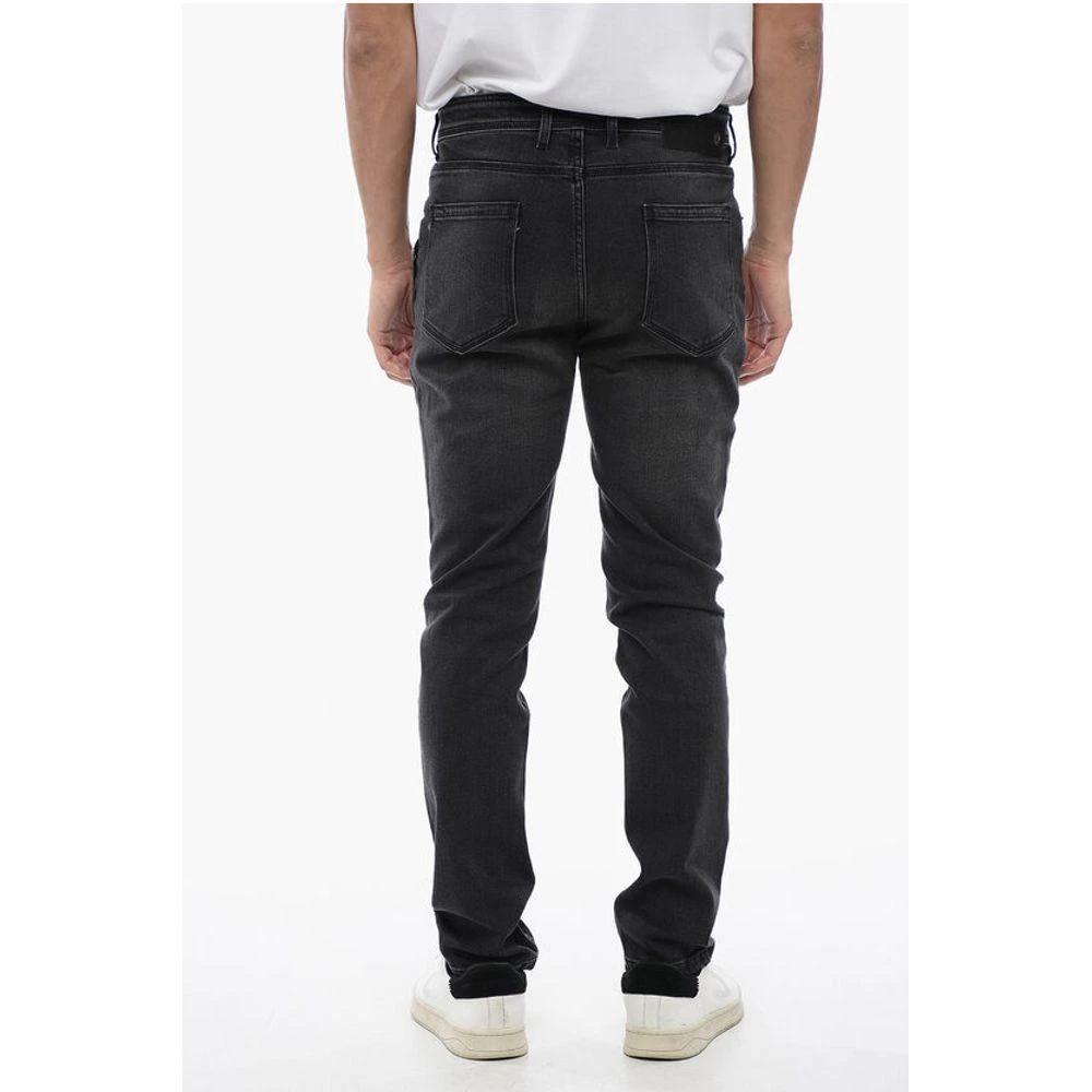 Neil Barrett Skinny Fit NICK Stone Washed Denims Men's 14cm 2