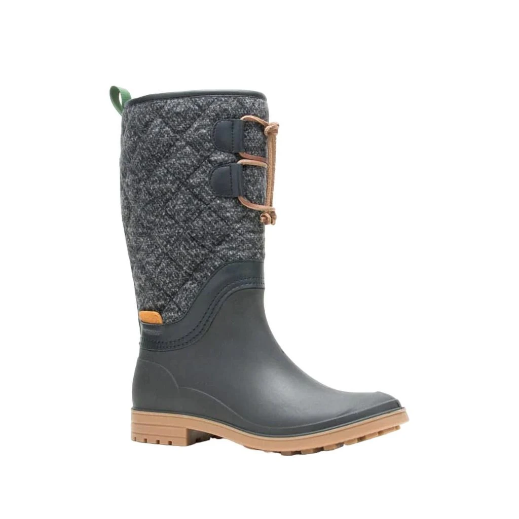 Kamik Women's Abigail Winter Boots In Black/white 1