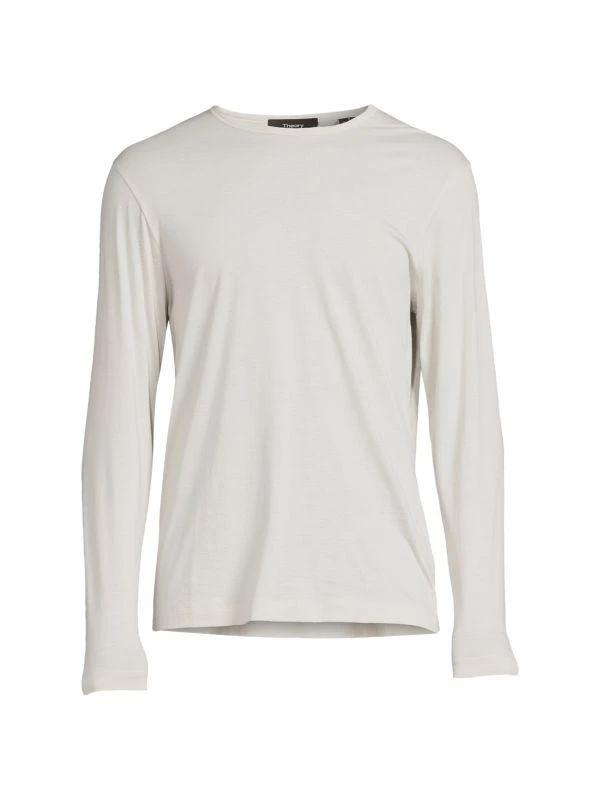 Theory Solid Long Sleeve Tee 3