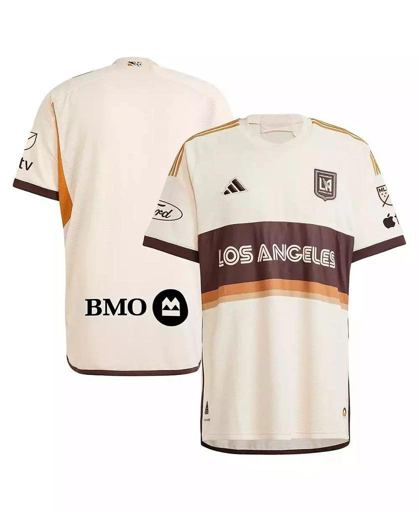 Adidas Men's Tan LAFC 2024 Archive Authentic Jersey 1