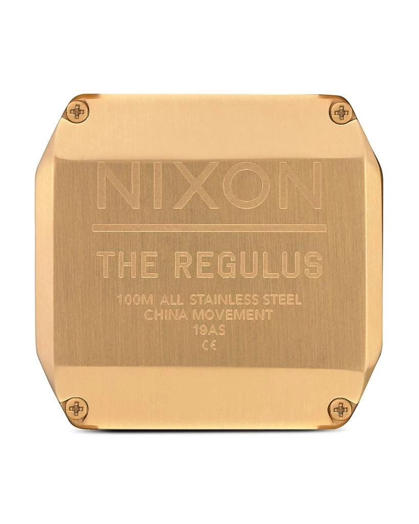 Nixon Regulus All-Black Link Bracelet Watch, 46mm 5