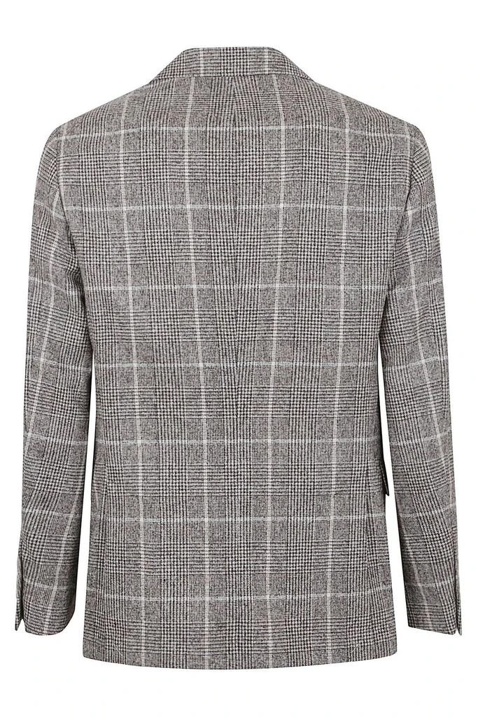 Brunello Cucinelli Brunello Cucinelli Single Breasted Checked Jacket 2