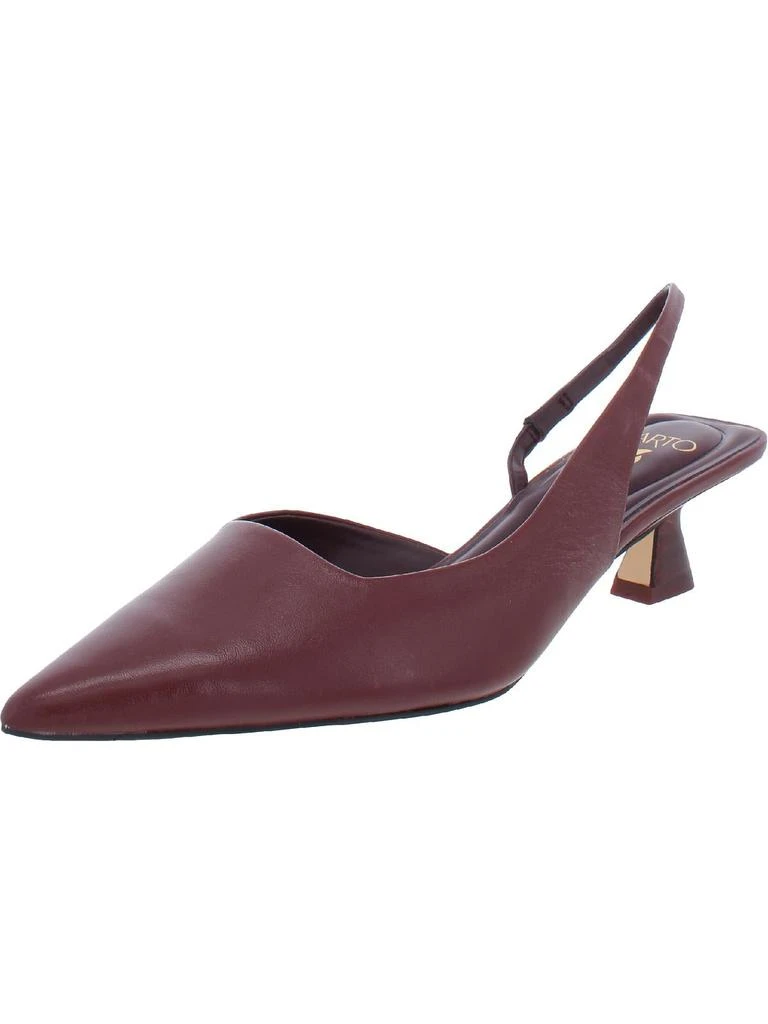 Sarto Franco Sarto Devin Womens Comfort Insole Pointed Toe Slingback Heels 10