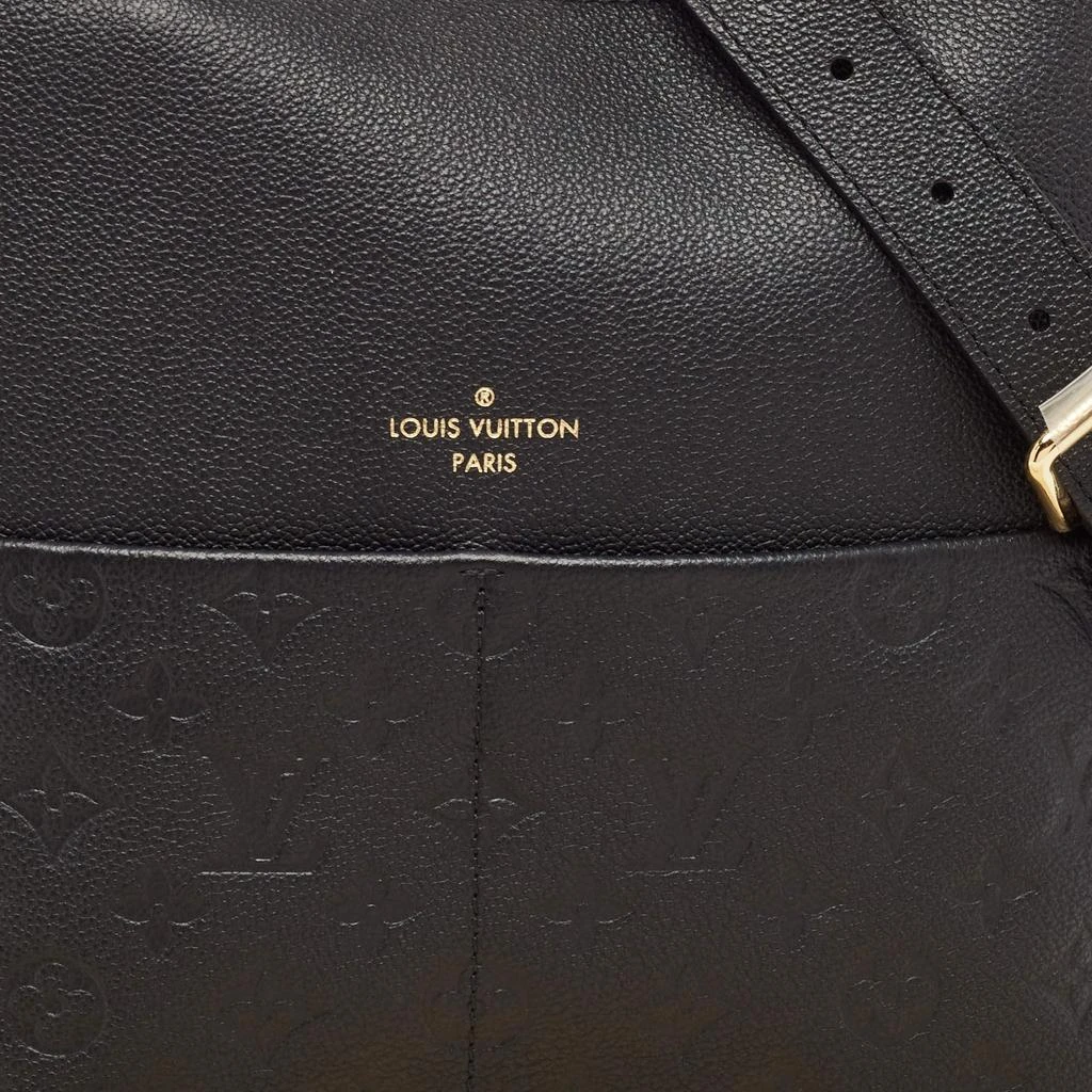 Louis Vuitton Louis Vuitton Black Monogram Empreinte Leather Maida Bag 5