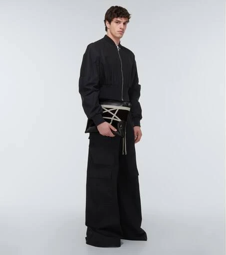 Rick Owens Pentabrief leather pouch 7