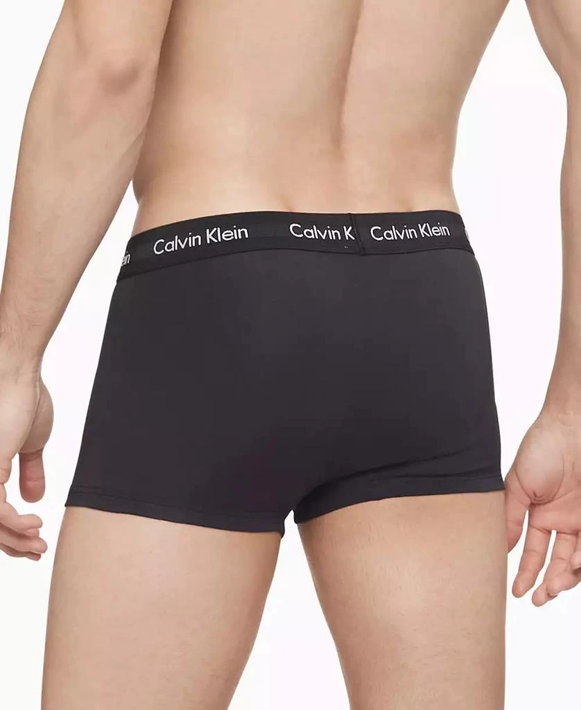 Calvin Klein Men's 3-Pack Cotton Stretch Low-Rise Trunk Underwear 4