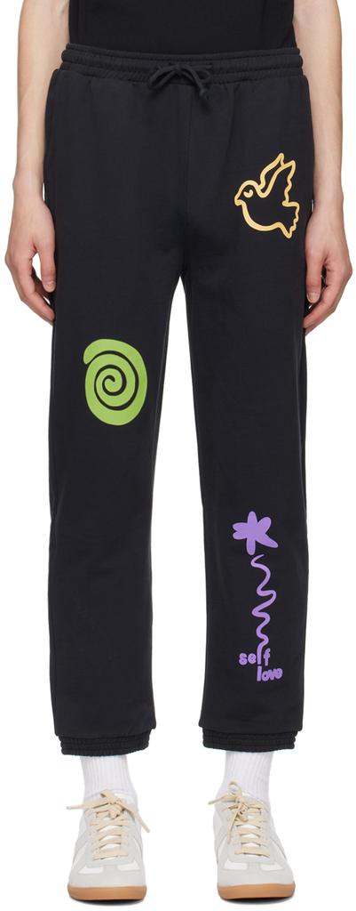 Carne Bollente Black Top Buns Lounge Pants