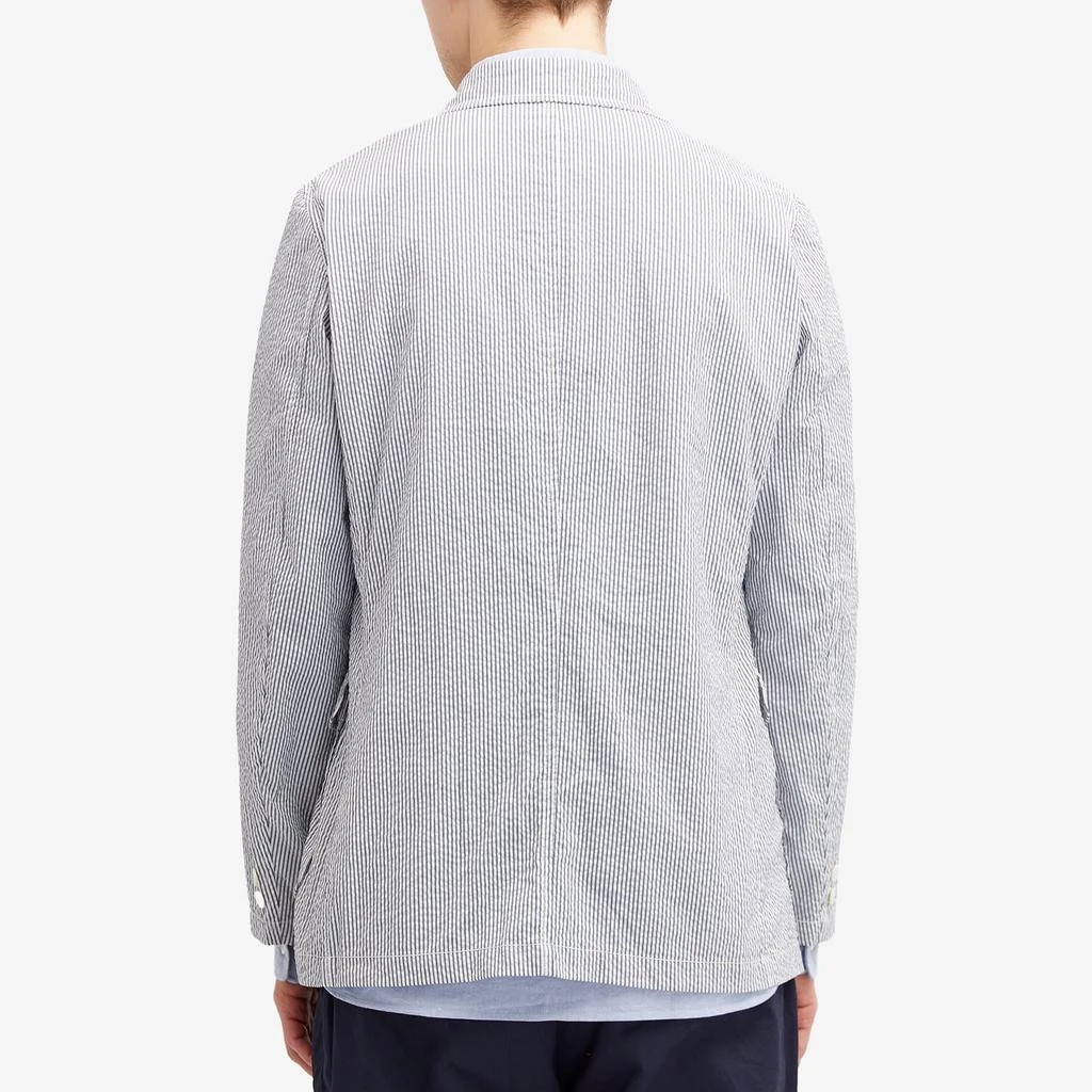 BEAMS PLUS Beams Plus 3 Button COOLMAX® Seersucker Blazer 3