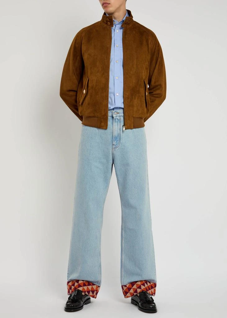 Valentino Turn-up straight-leg jeans 4