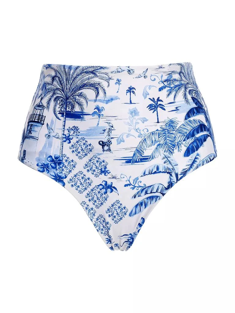 Agua Bendita Alicia Tales Reversible Bikini Bottom 1