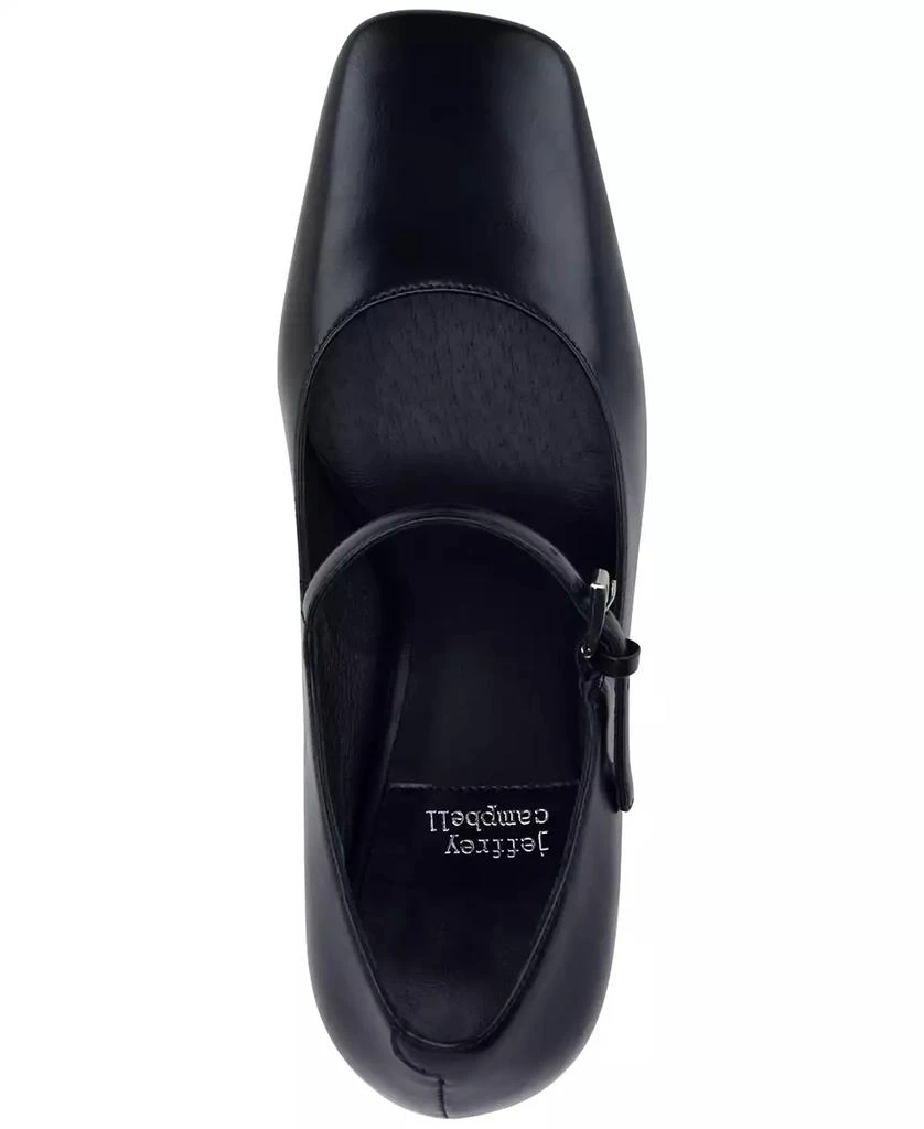 Jeffrey Campbell Bourdin Block-Heel Pointed-Toe Mary Jane Pumps 4