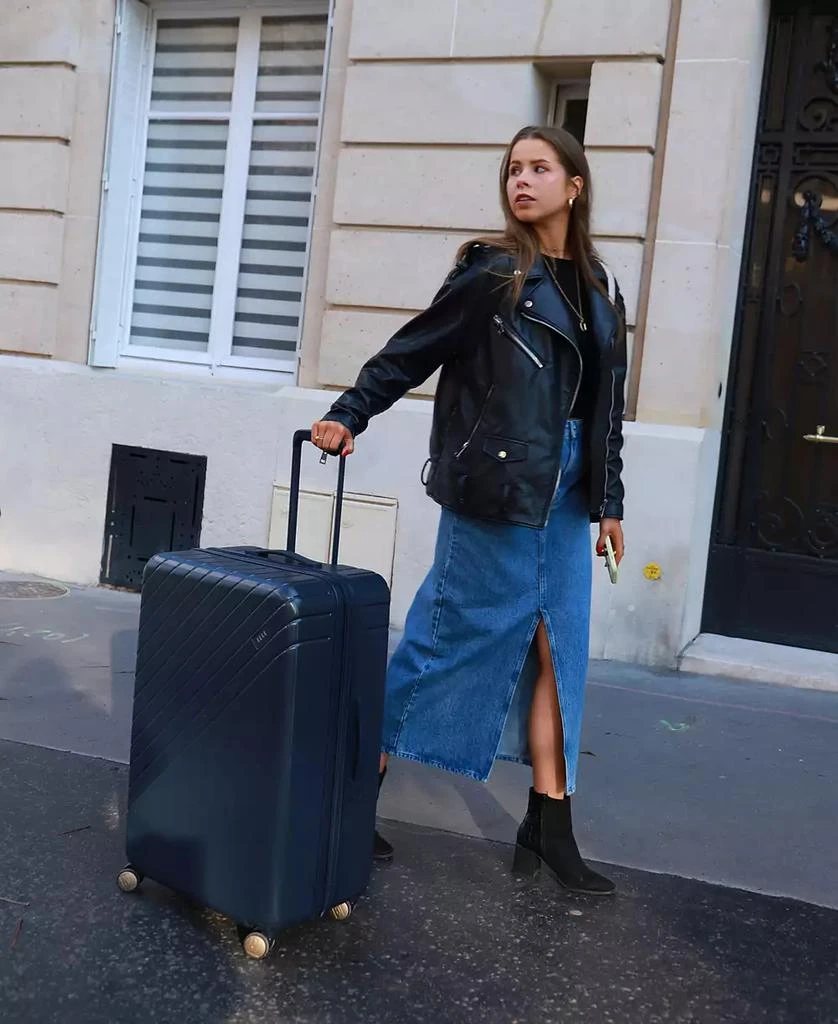 ELLE Louvre 2-Piece Expandable Retro Spinner Luggage Set 5