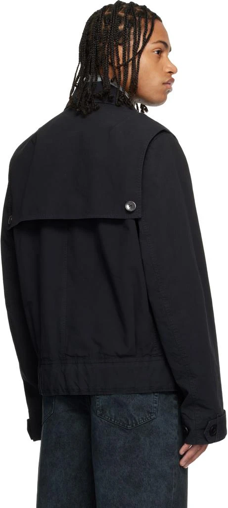 Dries Van Noten Navy Overdyed Jacket 3
