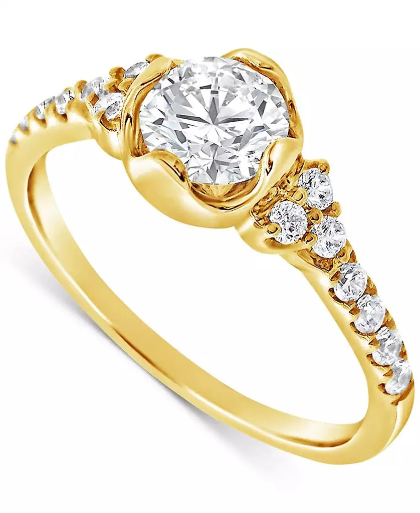 Macy's Diamond Engagement Ring (1 ct. t.w.) in 14k Gold 1