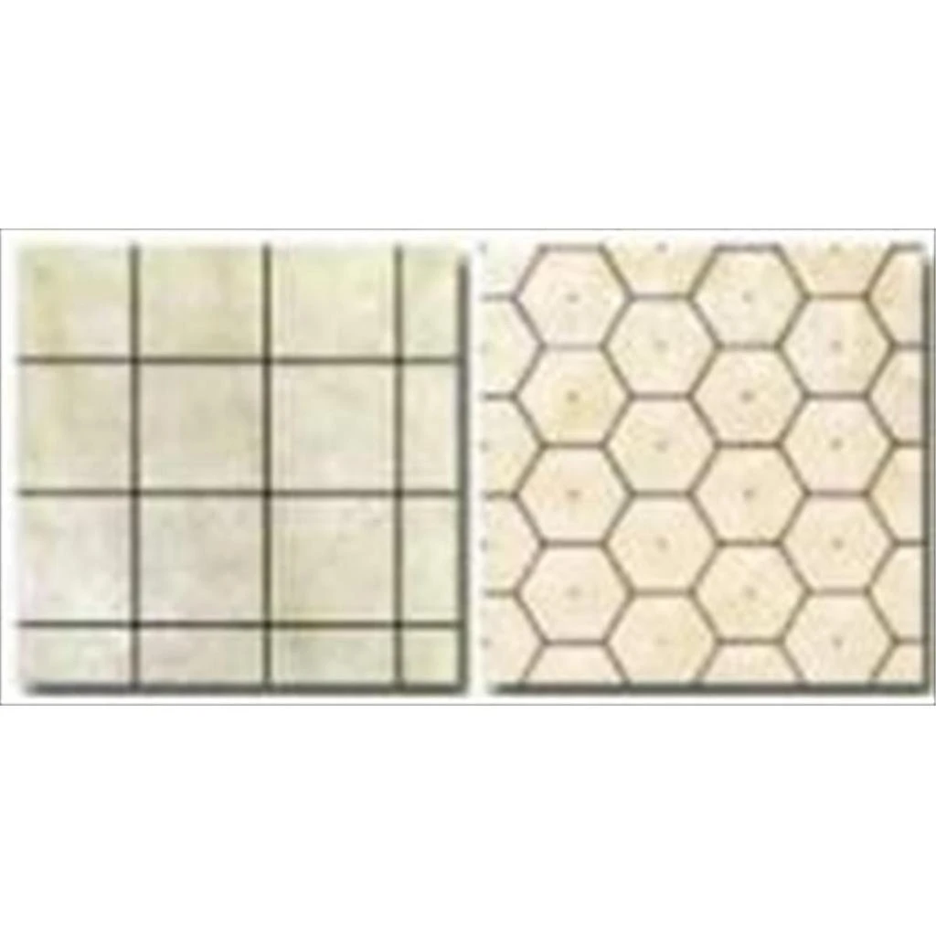 Chessex Manufacturing 96246 Reversible Battlemat 1 In. Square And Hex