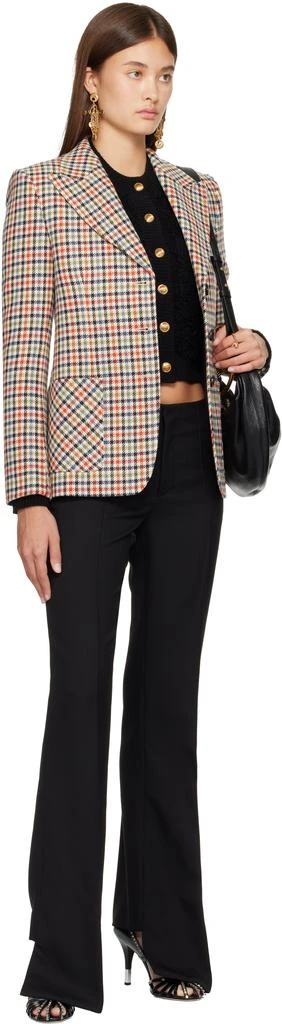 Chloé Multicolor Wool Blazer 4