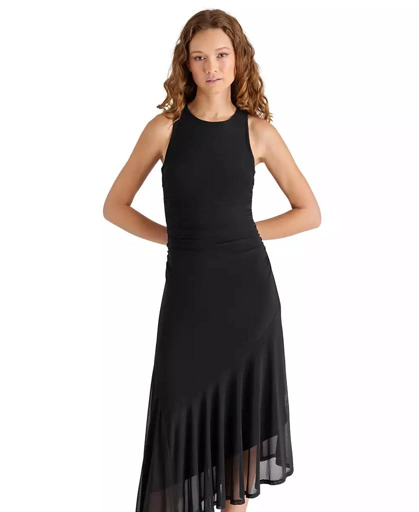 Steve Madden Women's Laney Asymmetrical Hem Sleeveless Dress 6