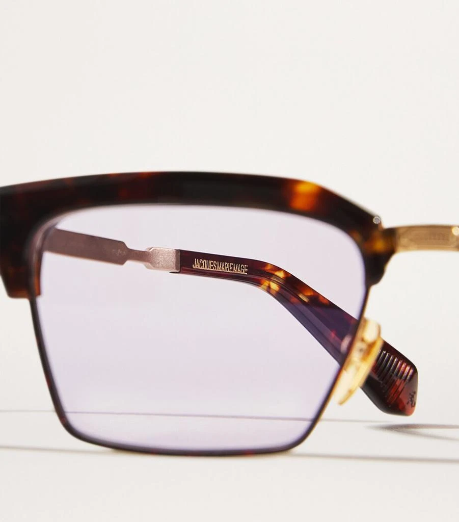 Jacques Marie Mage Titanium Square Alin Sunglasses 6