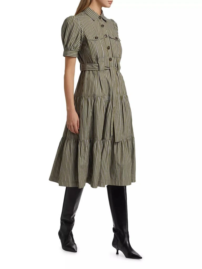Derek Lam Buffy Stripe Cotton Shirtdress 2