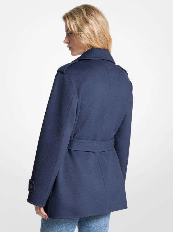 Michael Kors Wool Blend Belted Wrap Coat 2