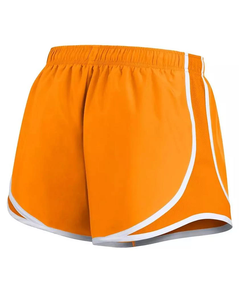 NIKE Women's Tennessee Orange Tennessee Volunteers Primetime Tempo Performance Shorts 2