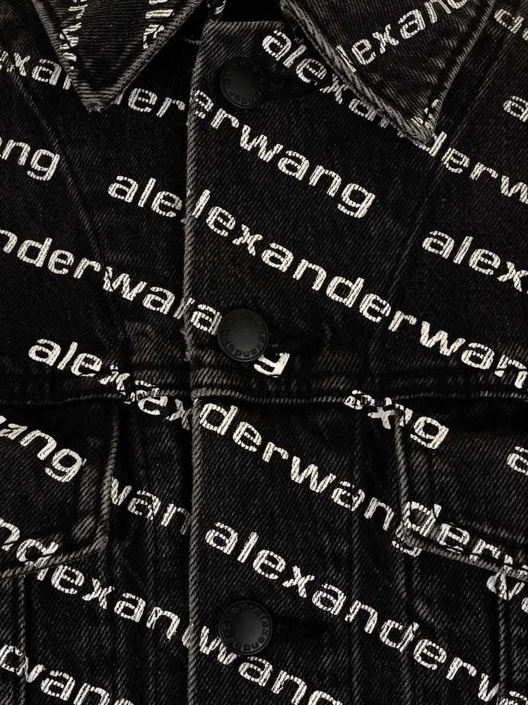 Alexander Wang Alexander Wang All-Over Logo Printed Jacket 5