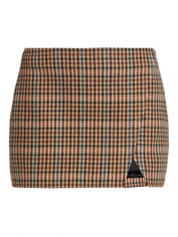 A.L.C. Rylee Houndstooth Wool Skirt 3