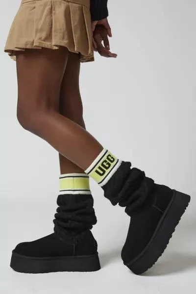 UGG UGG Sweater Letter Boot 1