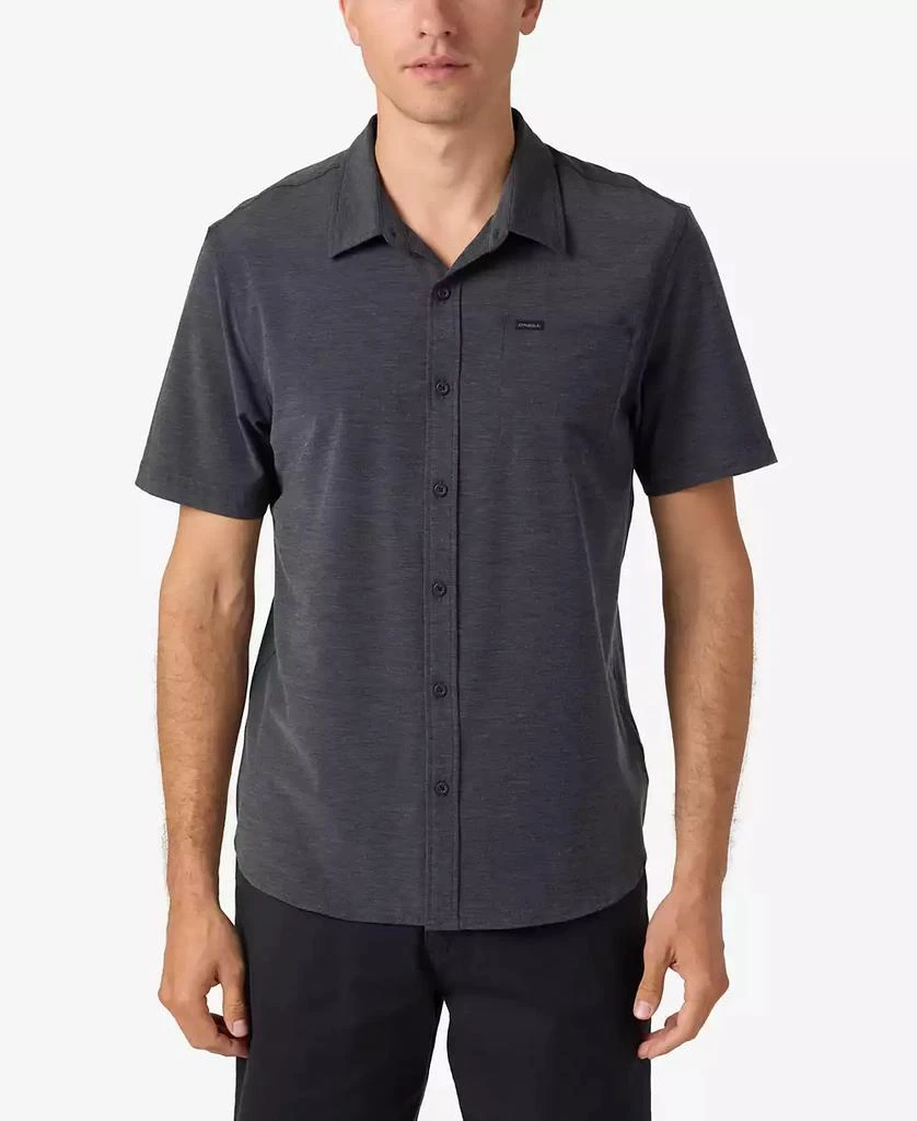 O'Neill Men's Traveler UPF Traverse Solid Short Sleeve Shirt 1