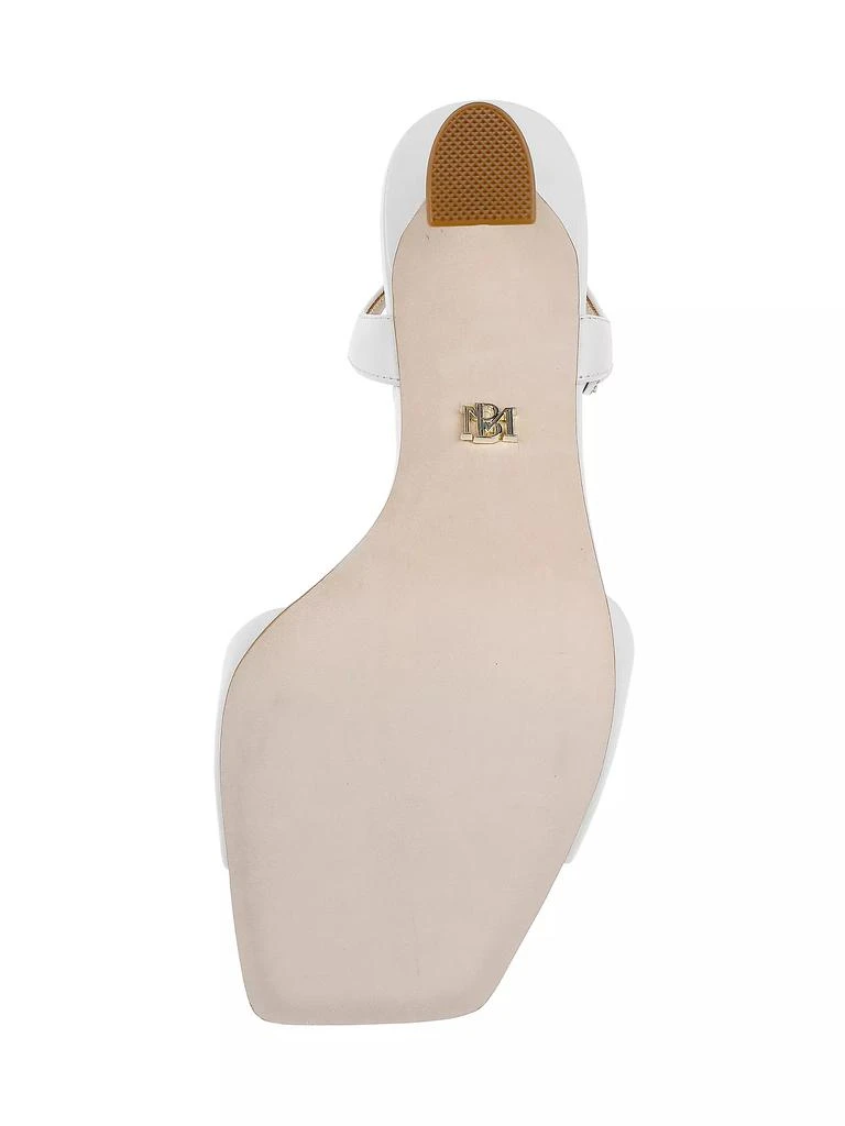 Badgley Mischka Cady 85MM Leather Sandals 6