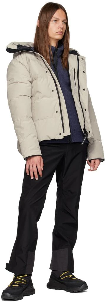 Canada Goose Beige MacMillan Down Jacket 6